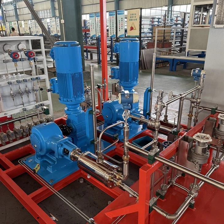 Reciprocating Pump Skid factory